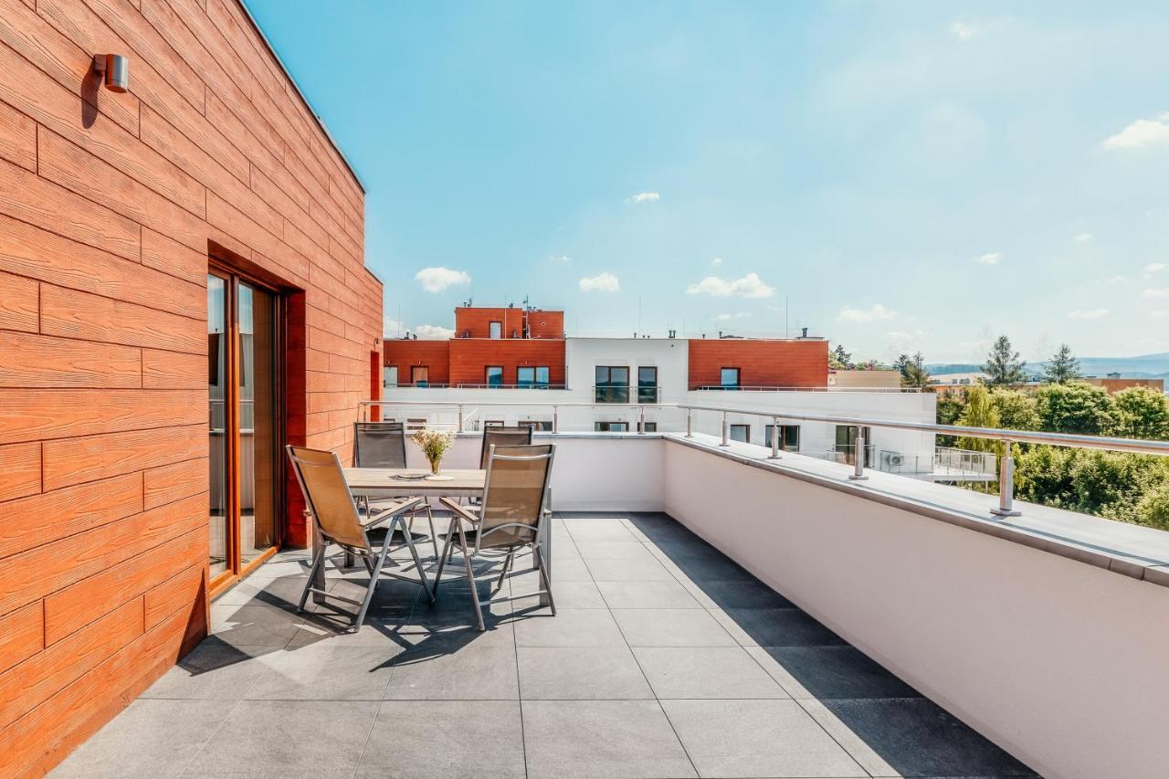 Apartament Widokowy - Penthouse Z Tarasem Кудова-Здруй Экстерьер фото